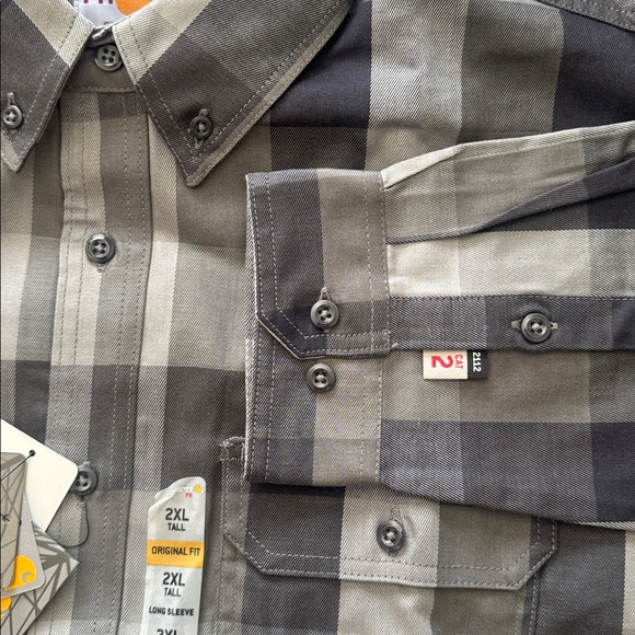 NWT Carhartt FR Flame Resistant 2XL Cat 2 Force Rugged Flex Original Fit Twill - Picture 8 of 9